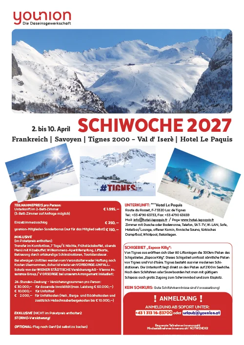 Schiwoche Frankreich